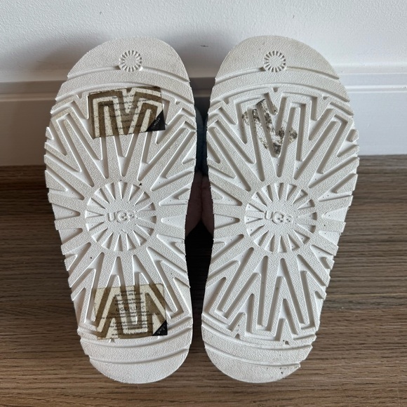 Ugg Disco Checkered platform slides Pink/Blue/White - Picture 14 of 16